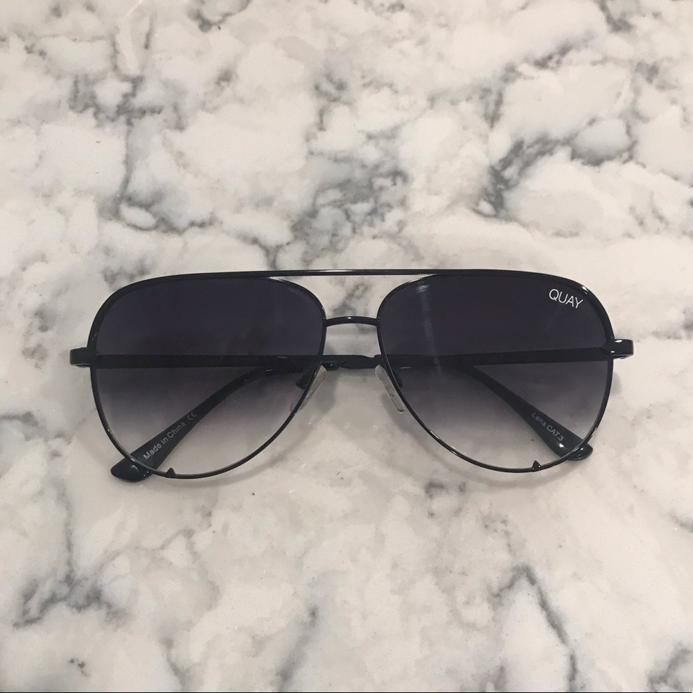 Quay Australia aviator sun glasses